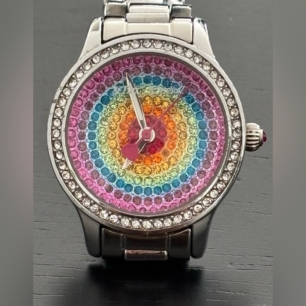 Betsey Johnson Rainbow Watch